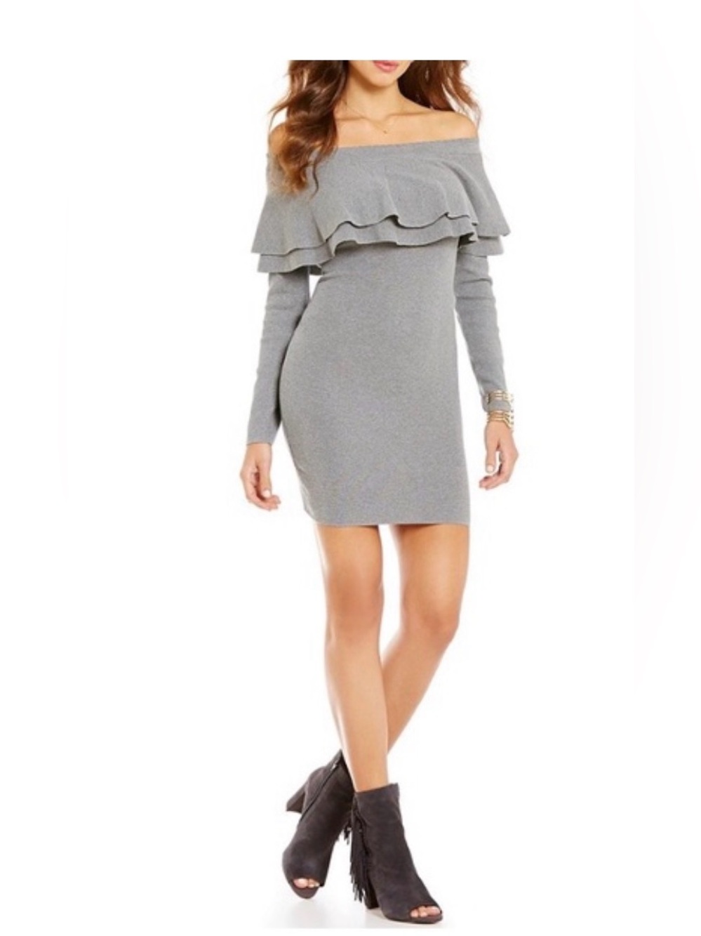 Gianni Bini Bodycon Sweater Dress Size Small